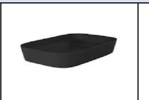 MODERNLIFE EDGE 600 VESSEL WHB -THUNDER GREY