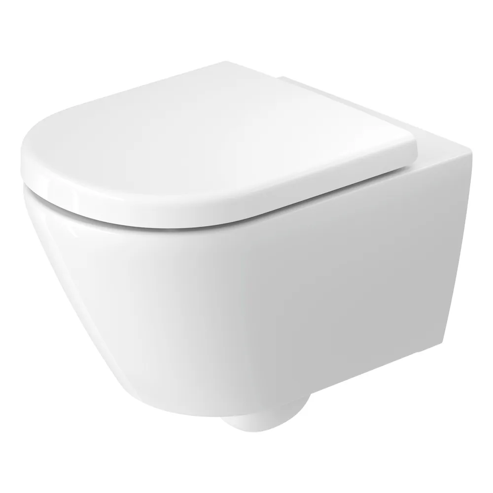 RIMLESS WC PAN;WALL HUNG :54CM, WHITE