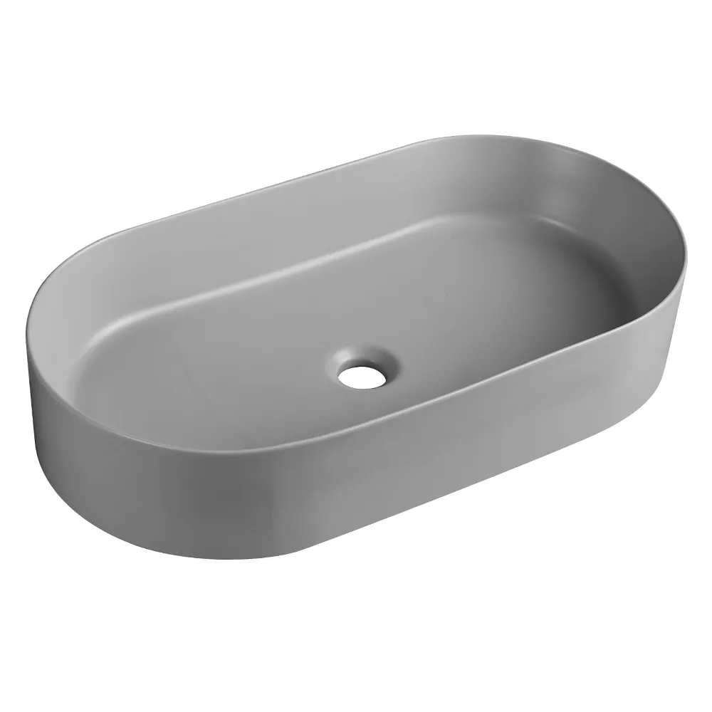 COUNTERTOP WASHBASIN65.5*34.5*12.5 cm GREY MATT