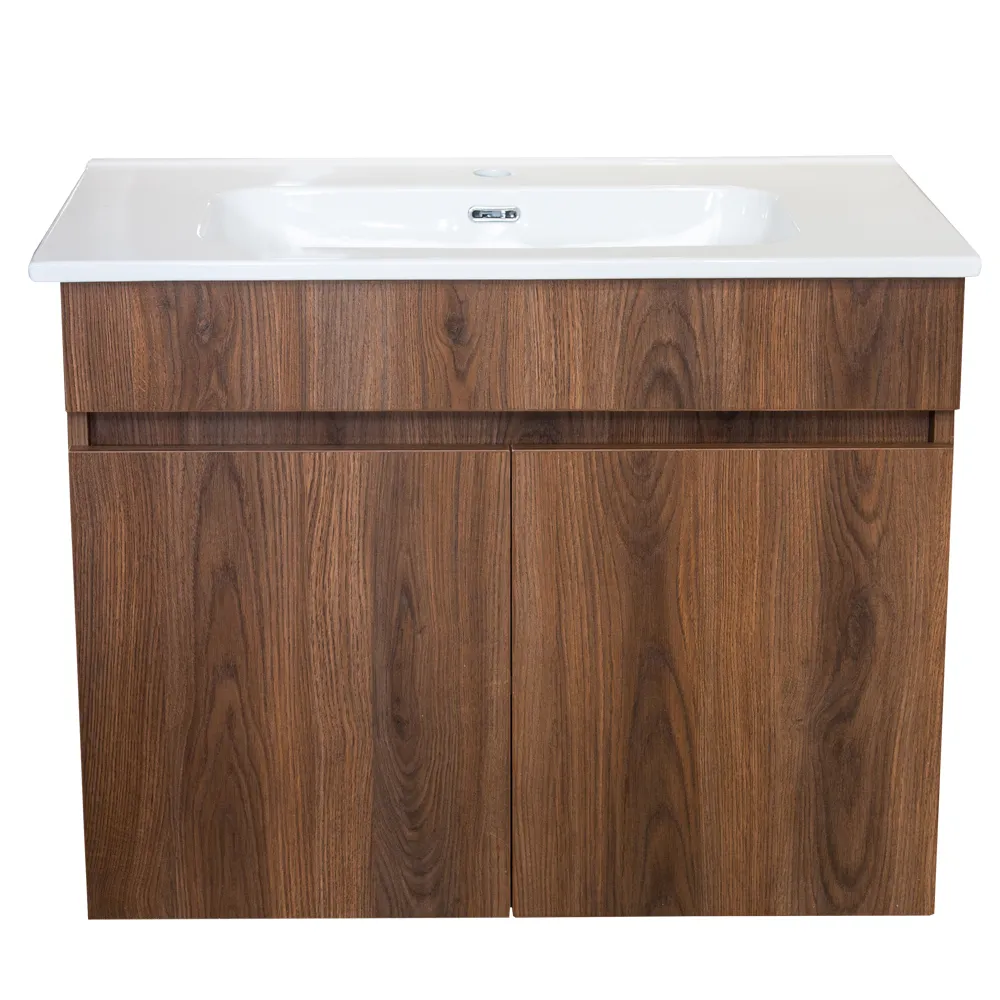 BATHROOM FURNITURE SET:VANITY CABINET WITH 2 DOORS ,AND 2 DRAWERS; 120*46*60 cm + CERAMIC BASIN TR410-1200329 AMERIKA