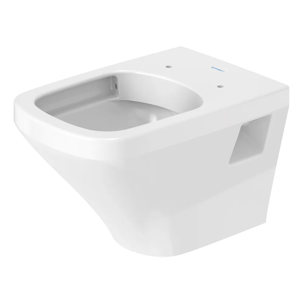 DURASTYLE: WC PAN , WALL HUNG :RIMLESS WHITE
