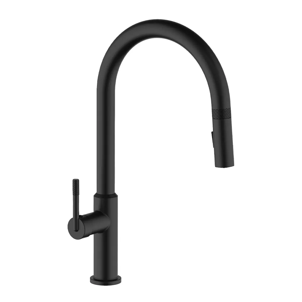 SINK MIXER SINGLE LEVER ;MATT BLACK
