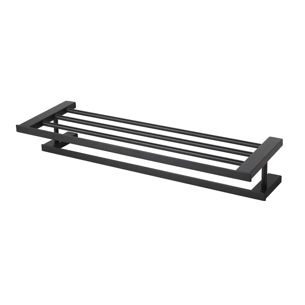 TOWEL RACK ;MATT BLACK