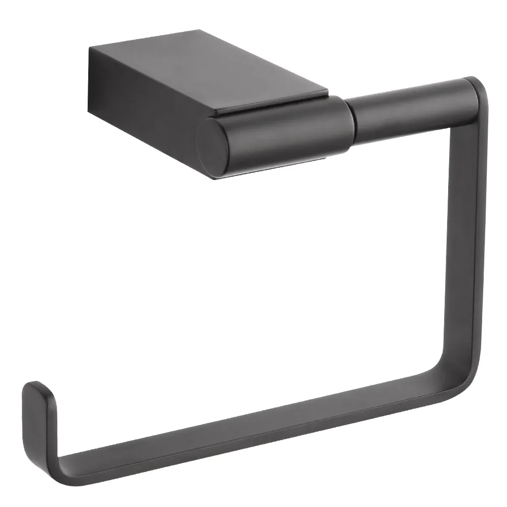 TOILET ROLL HOLDER, MATT BLACK