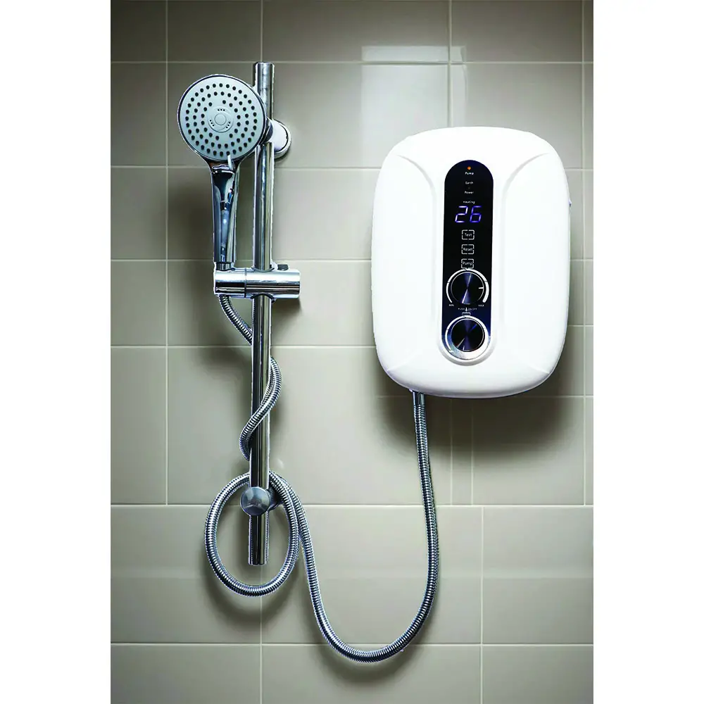 3 WAY S. SHOWER+DIGITAL INSTANT HEATER- MIRROR